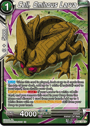 Cell, Ominous Larva (BT31-132) [Impact Beyond Dimensions]