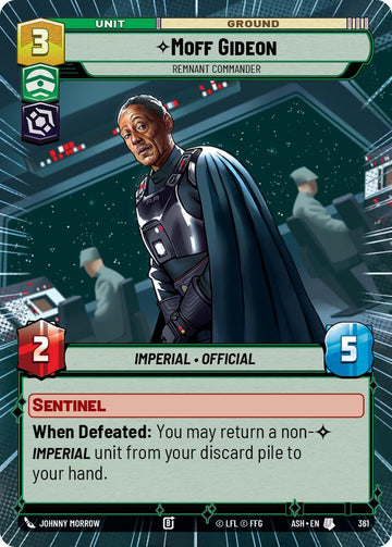 Moff Gideon - Remnant Commander (361) (Hyperspace) (361) [Ashes of the Empire]