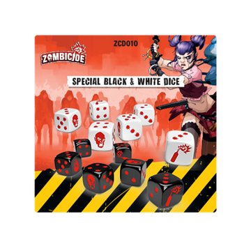 Zombicide: Black and White Dice Pack