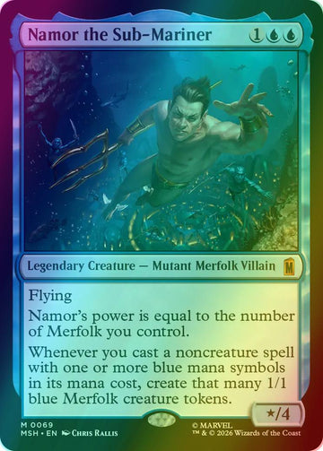 Namor the Sub-Mariner [69] [Marvel Super Heroes] [Foil]