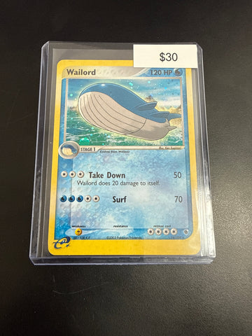 Pokemon Wailord Holo #14/109