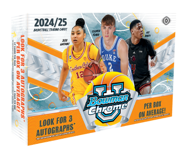 2024/25 Bowman Chrome University Basketball Breaker's Delight Box