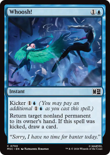 Whoosh! [790] [Jumpstart] [Marvel Super Heroes: Commander] [Non-Foil]