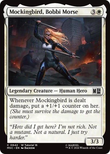Mockingbird, Bobbi Morse [842] [Beginner Box] [Marvel Super Heroes: Commander] [Non-Foil]