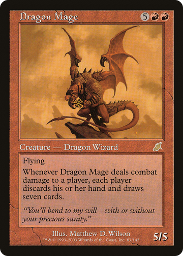Dragon Mage (SCG-087) - Scourge Foil
