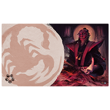 Legend of the 5 Rings (L5R) RPG : Master of Secrets Playmat