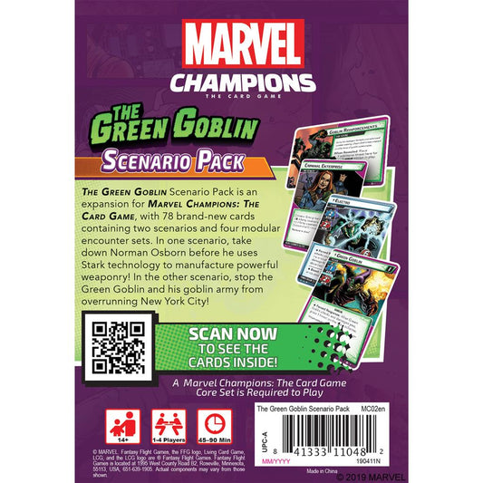 Marvel Champions : The Green Goblin Scenario Pack