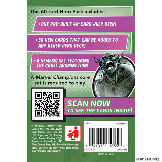 Marvel Champions : Hulk Hero Pack