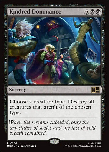 Kindred Dominance [156] [Marvel Super Heroes: Commander] [Non-Foil]