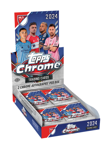 2024 Topps Chrome MLS Soccer Hobby Box