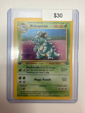 Pokemon Nidoqueen 1st Edition 7/64