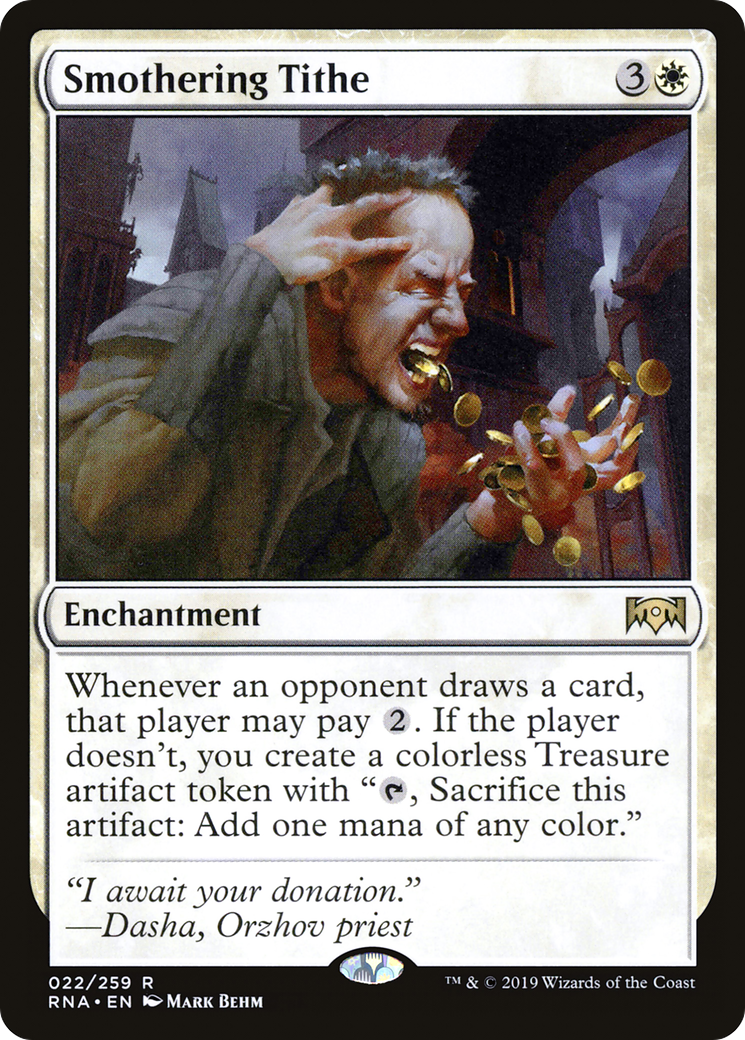 Smothering Tithe (RNA-022) - Ravnica Allegiance Foil