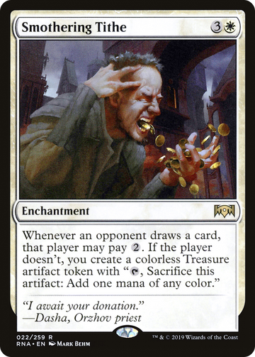 Smothering Tithe (RNA-022) - Ravnica Allegiance Foil
