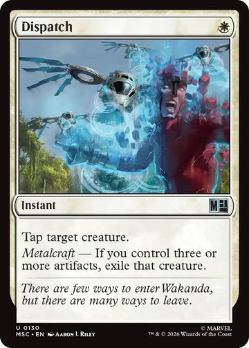 Dispatch [130] [Marvel Super Heroes: Commander] [Non-Foil]