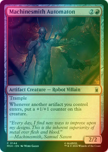 Machinesmith Automaton [144] [Marvel Super Heroes] [Foil]