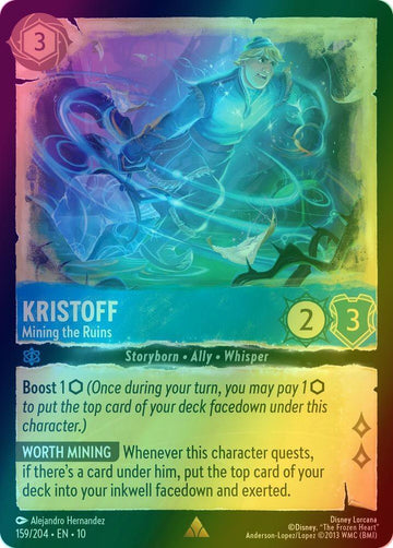Kristoff - Mining the Ruins - 159/204 [Whispers in the Well] [Holofoil]