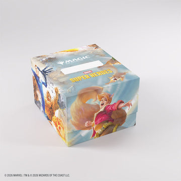 Gamegenic MTG Soft Crate XL Deck Box - 100+ - Marvel Super Heroes - Fantastic Four / Go Nuts