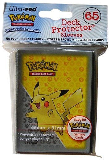 Ultra Pro Pikachu Grey & Yellow Card Sleeves