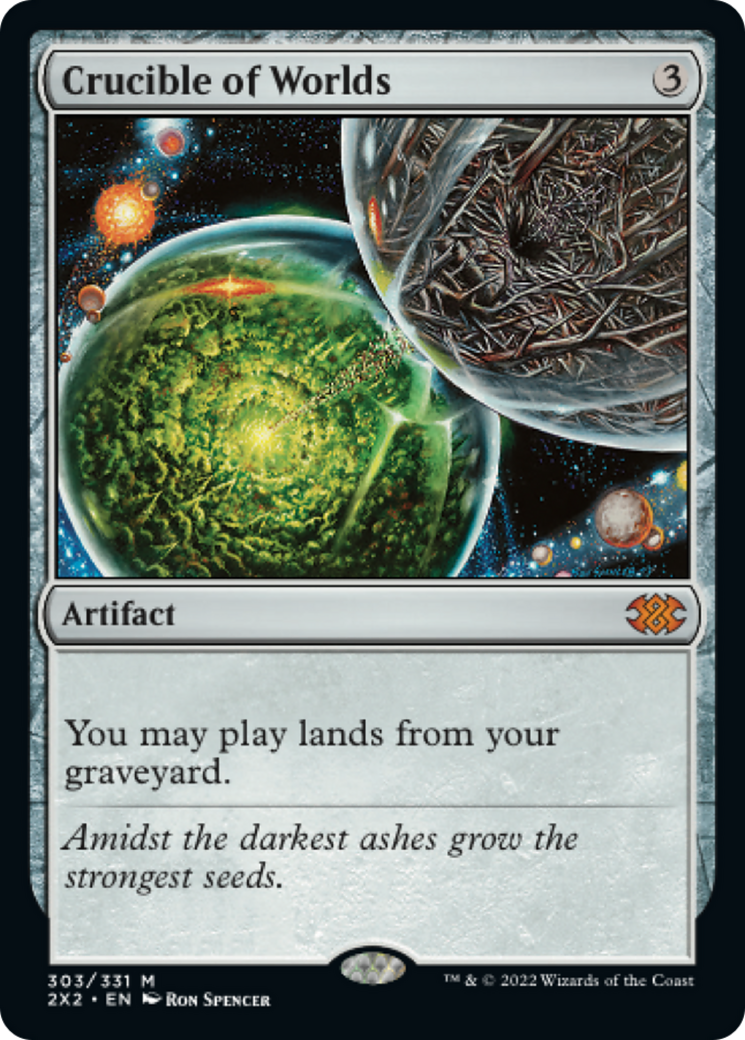 Crucible of Worlds (2X2-303) - Double Masters 2022