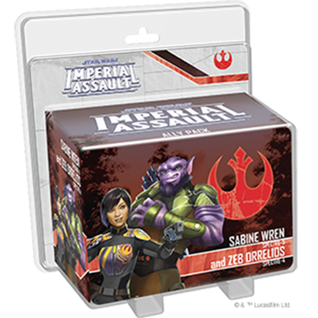 Star Wars Imperial Assault: Sabine Wren and Zeb Orrelios