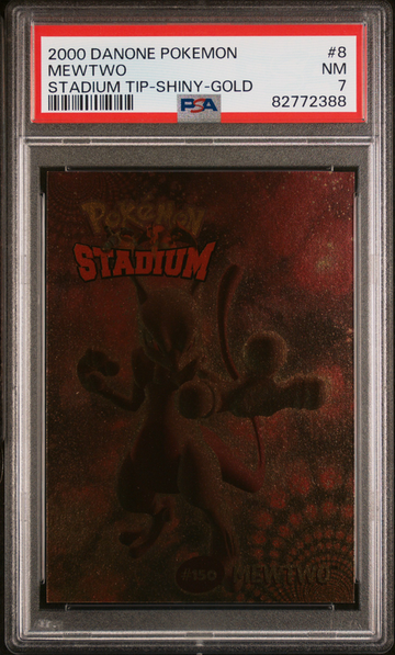 PSA 7 MEWTWO STADIUM TIP-SHINY-GOLD