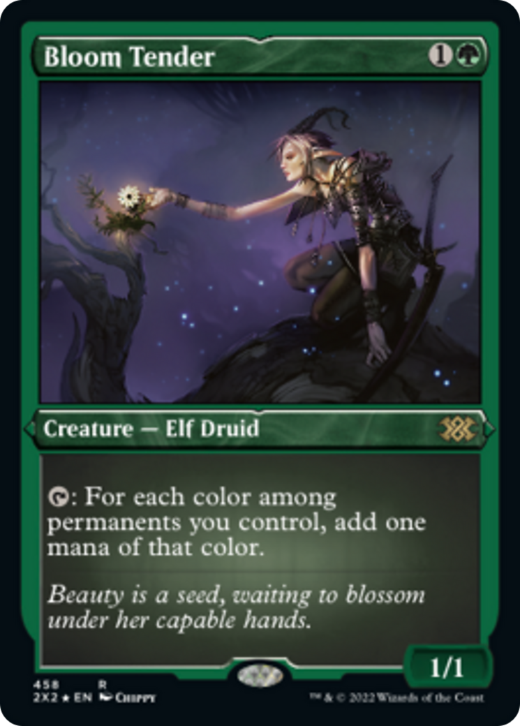 Bloom Tender (2X2-458) - Double Masters 2022 Etched Foil
