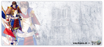 Varmilo Extra Large Olympics France Desk Mat with Stitched Edges
