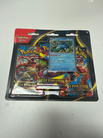 Pokemon Mega Evolutions 3-Pack Blister