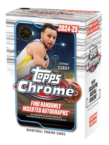 2024/25 Topps Chrome Basketball Blaster Box