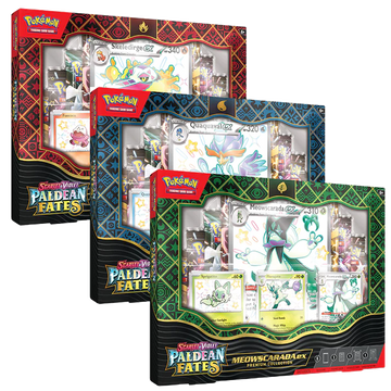 Pokémon Paldean Fates EX Premium Collection Box