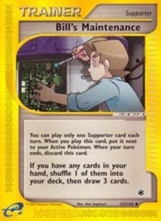 Bill's Maintenance (137/165) - Expedition