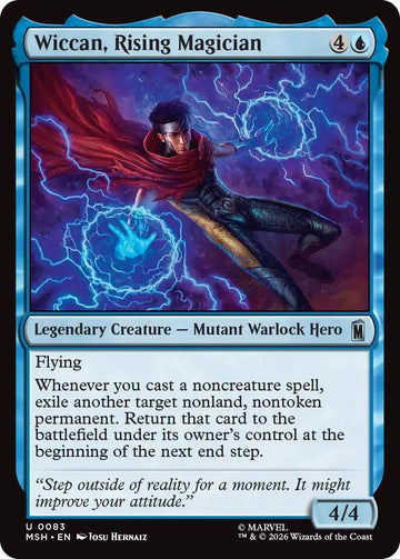 Wiccan, Rising Magician [83] [Marvel Super Heroes] [Non-Foil]
