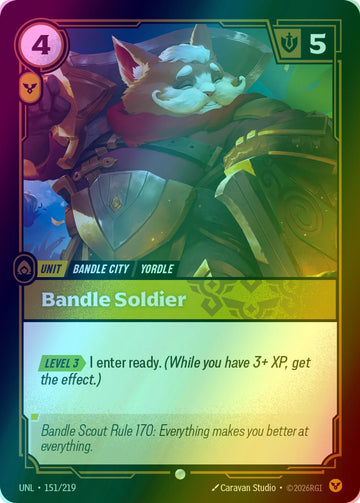 Bandle Soldier - 151/219 [Unleashed] [Foil]