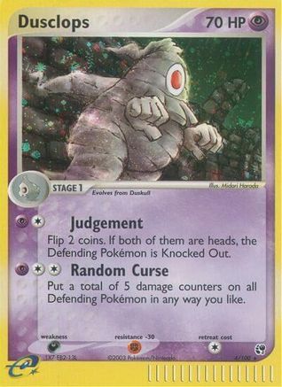 Dusclops (4/100) - Sandstorm Holofoil