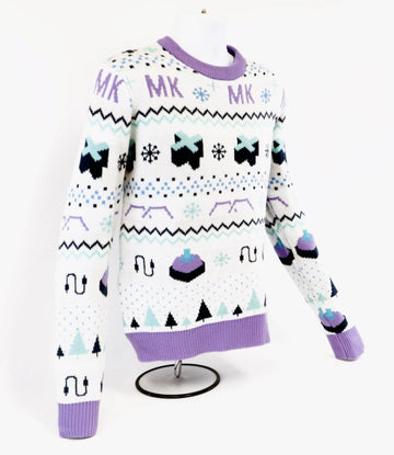 MK Frozen Llama Ugly Christmas Sweater Holiday Limited Edition
