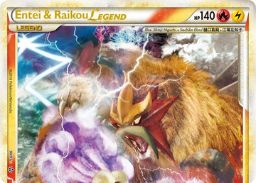 Entei & Raikou Legend (top) - 90/95 - (Unleashed)