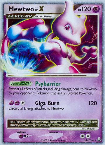 Mewtwo LV.X - Legends Awakened