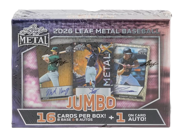 2026 Leaf Metal Baseball Jumbo Box