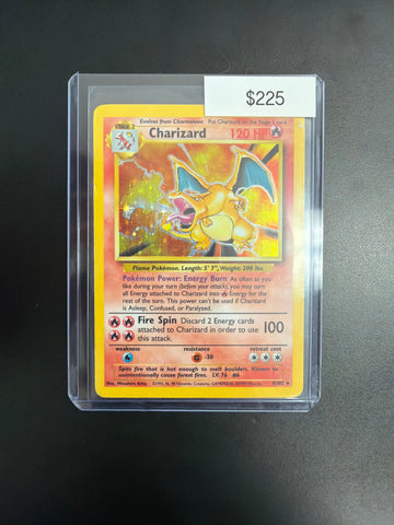 Pokemon Base Set Charizard Holo #4/102