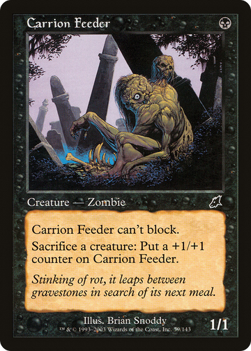 Carrion Feeder (SCG-059) - Scourge Foil