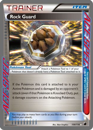 Rock Guard (108/116) - Plasma Freeze Holofoil