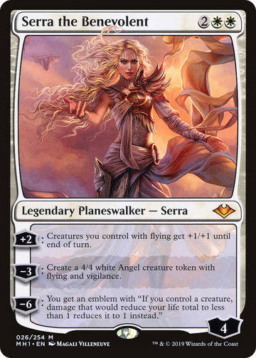 Serra the Benevolent (MH1-026) - Modern Horizons Foil