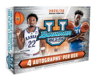 2025/26 Bowman University Best Basketball Hobby Box