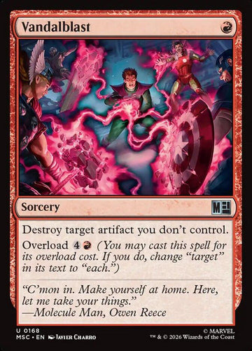 Vandalblast [168] [Marvel Super Heroes: Commander] [Non-Foil]