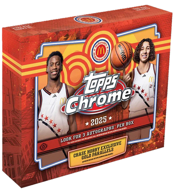 2025 Topps Chrome McDonald's All American Basketball Hobby Box