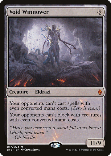 Void Winnower (BFZ-017) - Battle for Zendikar Foil