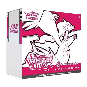 Pokemon Scarlet & Violet White Flare Pokemon Center Elite Trainer Box