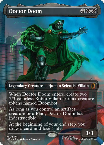 Doctor Doom [336] [Borderless] [Scene] [Marvel Super Heroes] [Non-Foil]