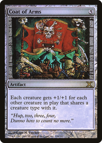 Coat of Arms (10E-316â˜…) - Tenth Edition Foil