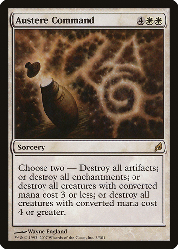 Austere Command (LRW-003) - Lorwyn Foil